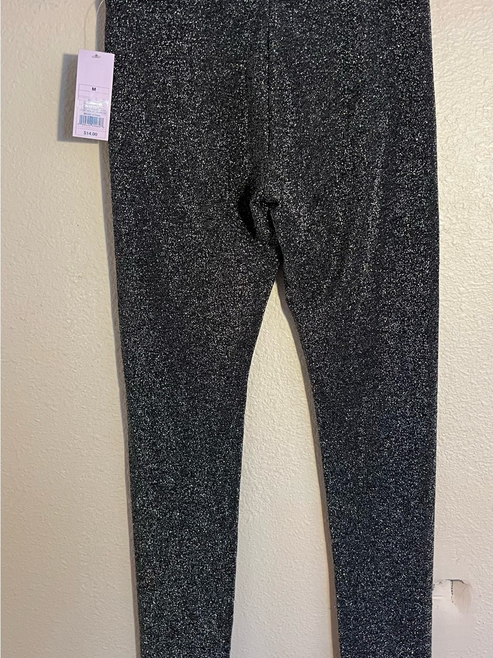 wild fable Sparkle Black High-Waist Leggings - Picture 6 of 11